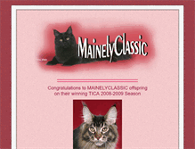 Tablet Screenshot of mainelyclassic.com